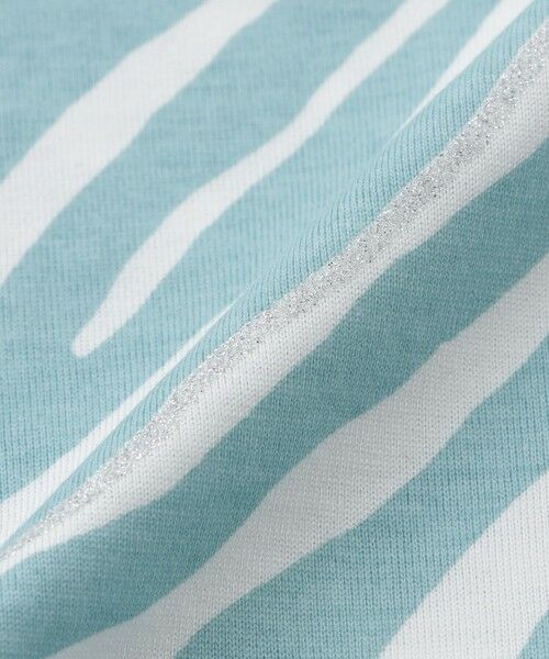 EVEX by KRIZIA  (大きいサイズ) / エヴェックス バイ クリツィア (オオキイサイズ) その他トップス | 【L】【ウォッシャブル】フローゼブラグリッタープリントカットソー | 詳細9