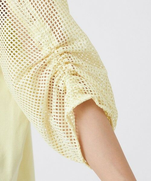 EVEX by KRIZIA  (大きいサイズ) / エヴェックス バイ クリツィア (オオキイサイズ) その他トップス | 【L】【ウォッシャブル】メッシュコンビカットソー | 詳細10