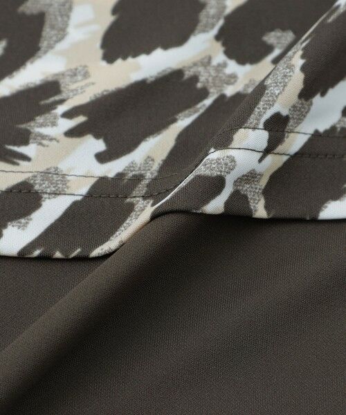 EVEX by KRIZIA  (大きいサイズ) / エヴェックス バイ クリツィア (オオキイサイズ) その他トップス | 【L】【接触冷感】【UV対策】【マシンウォッシャブル】カモフラパンサーチュニックカットソー | 詳細7