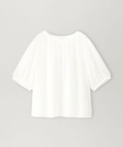 EVEX by KRIZIA  (大きいサイズ) / エヴェックス バイ クリツィア (オオキイサイズ) その他トップス | 【L】【ウォッシャブル】ラメカットジャカードコンビプルオーバー