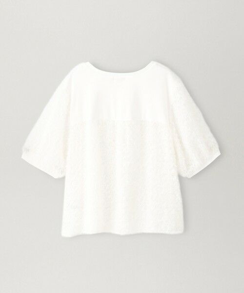 EVEX by KRIZIA  (大きいサイズ) / エヴェックス バイ クリツィア (オオキイサイズ) その他トップス | 【L】【ウォッシャブル】ラメカットジャカードコンビプルオーバー | 詳細1