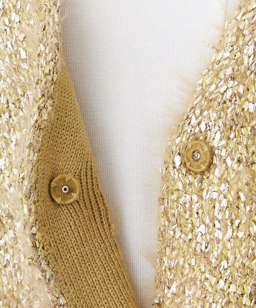EVEX by KRIZIA  (大きいサイズ) / エヴェックス バイ クリツィア (オオキイサイズ) その他トップス | 【L】【ウォッシャブル】メタリックヤーンニットベスト | 詳細7