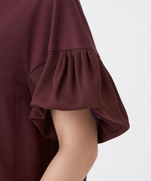 EVEX by KRIZIA  (大きいサイズ) / エヴェックス バイ クリツィア (オオキイサイズ) その他トップス | 【L】【接触冷感】【マシンウォッシャブル】スパンローンコンビカットソー | 詳細7