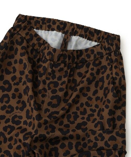 EVEX by KRIZIA  (大きいサイズ) / エヴェックス バイ クリツィア (オオキイサイズ) その他パンツ | 【L】【マシンウォッシャブル】レオパードプリントカーゴパンツ | 詳細7