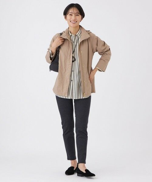 EVEX by KRIZIA (大きいサイズ) / エヴェックス バイ クリツィア (オオキイサイズ) その他アウター | 【L】【カタログ掲載】【はっ水・マシンウォッシャブル】グレイスメモリーフーデッドブルゾン | 詳細4