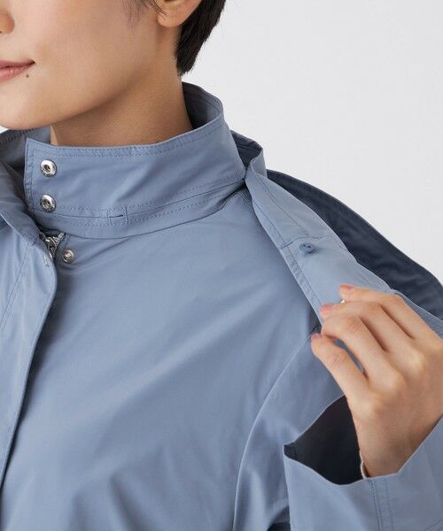 EVEX by KRIZIA (大きいサイズ) / エヴェックス バイ クリツィア (オオキイサイズ) その他アウター | 【L】【カタログ掲載】【はっ水・マシンウォッシャブル】グレイスメモリーフーデッドブルゾン | 詳細8