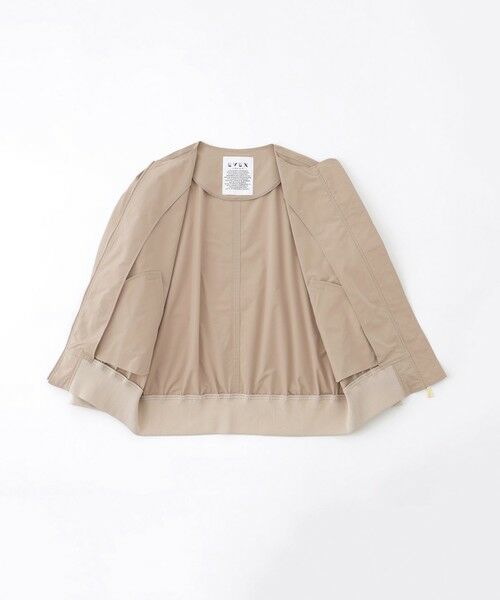 EVEX by KRIZIA  (大きいサイズ) / エヴェックス バイ クリツィア (オオキイサイズ) その他アウター | 【L】【はっ水・マシンウォッシャブル】グレイスメモリーノーカラーブルゾン | 詳細7