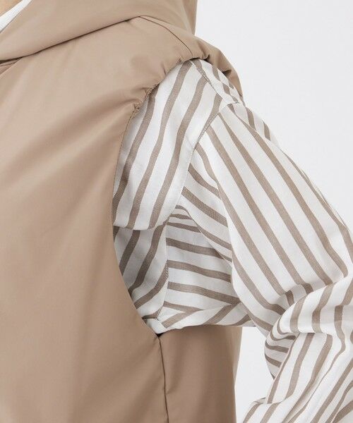 EVEX by KRIZIA  (大きいサイズ) / エヴェックス バイ クリツィア (オオキイサイズ) ベスト | 【L】【カタログ掲載】【はっ水・マシンウォッシャブル】グレイスメモリーフーデッドジレ | 詳細7