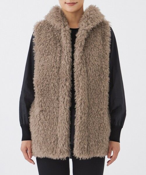 EVEX by KRIZIA  (大きいサイズ) / エヴェックス バイ クリツィア (オオキイサイズ) ベスト | 【L】【カタログ掲載】ニットコンビエコファージレ | 詳細3