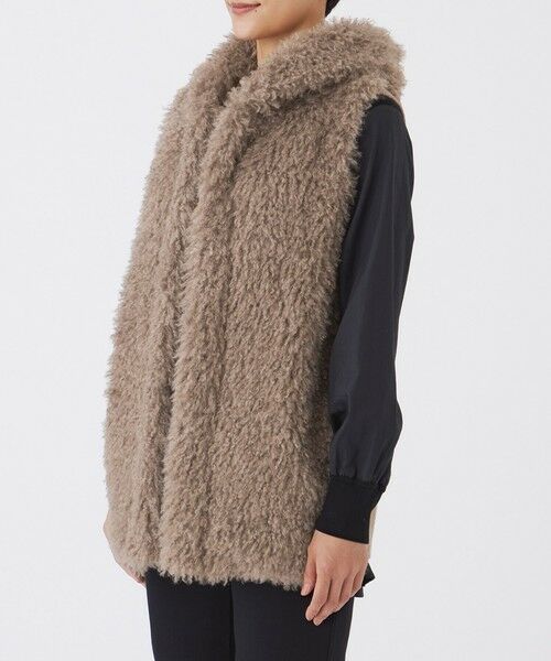 EVEX by KRIZIA  (大きいサイズ) / エヴェックス バイ クリツィア (オオキイサイズ) ベスト | 【L】【カタログ掲載】ニットコンビエコファージレ | 詳細4