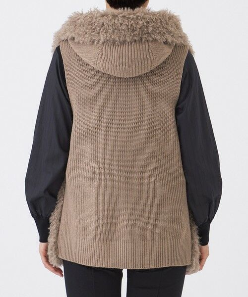 EVEX by KRIZIA  (大きいサイズ) / エヴェックス バイ クリツィア (オオキイサイズ) ベスト | 【L】【カタログ掲載】ニットコンビエコファージレ | 詳細5