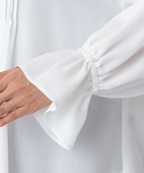 EVEX by KRIZIA  (大きいサイズ) / エヴェックス バイ クリツィア (オオキイサイズ) その他トップス | 【L】【マシンウォッシャブル】スパンローンボウタイブラウス | 詳細9