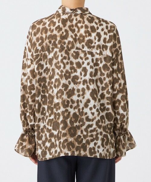 EVEX by KRIZIA  (大きいサイズ) / エヴェックス バイ クリツィア (オオキイサイズ) その他トップス | 【L】【カタログ掲載品】【マシンウォッシャブル】パンサープリントボウタイブラウス | 詳細6