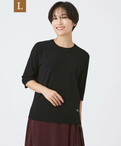 EVEX by KRIZIA  (大きいサイズ) / エヴェックス バイ クリツィア (オオキイサイズ) その他トップス | 【L】【ウォッシャブル】レーヨンストレッチニットプルオーバー