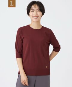 EVEX by KRIZIA  (大きいサイズ) / エヴェックス バイ クリツィア (オオキイサイズ) その他トップス | 【L】【ウォッシャブル】レーヨンストレッチニットプルオーバー