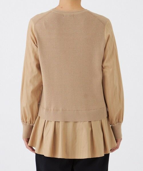 EVEX by KRIZIA  (大きいサイズ) / エヴェックス バイ クリツィア (オオキイサイズ) その他トップス | 【L】【カタログ掲載】【ウォッシャブル】ドビーストライプシャツコンビニット | 詳細6