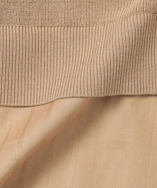 EVEX by KRIZIA  (大きいサイズ) / エヴェックス バイ クリツィア (オオキイサイズ) その他トップス | 【L】【カタログ掲載】【ウォッシャブル】ドビーストライプシャツコンビニット | 詳細8