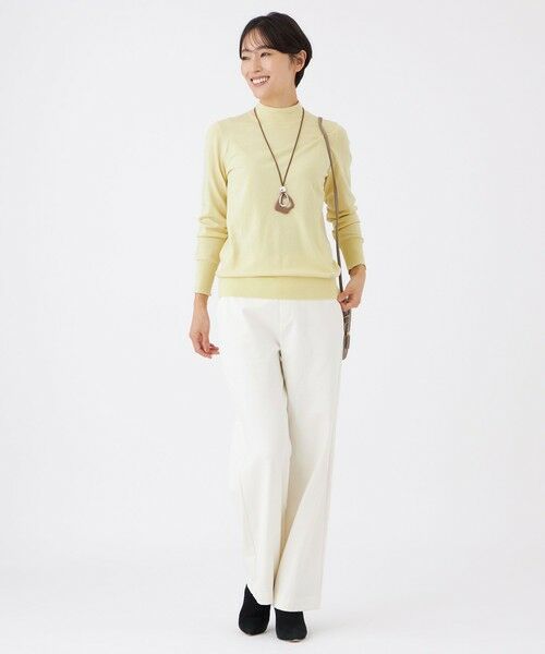 EVEX by KRIZIA  (大きいサイズ) / エヴェックス バイ クリツィア (オオキイサイズ) その他トップス | 【L】【カタログ掲載】【ウォッシャブル】ラメハイゲージニットハイネックプルオーバー | 詳細8