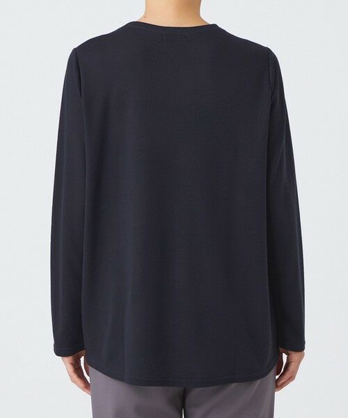 EVEX by KRIZIA  (大きいサイズ) / エヴェックス バイ クリツィア (オオキイサイズ) その他トップス | 【L】【ウォッシャブル】ジオメトリックパンサーカットソー | 詳細6