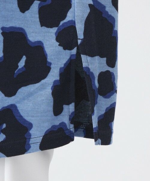 EVEX by KRIZIA  (大きいサイズ) / エヴェックス バイ クリツィア (オオキイサイズ) その他トップス | 【L】【ウォッシャブル】ジオメトリックパンサーチュニックカットソー | 詳細8