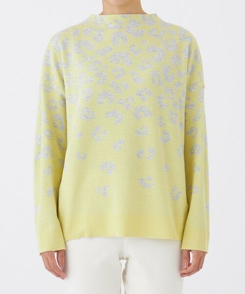 EVEX by KRIZIA  (大きいサイズ) / エヴェックス バイ クリツィア (オオキイサイズ) その他トップス | 【L】【カタログ掲載】【ウォッシャブル】パンサーグラデーションニットソー | 詳細5