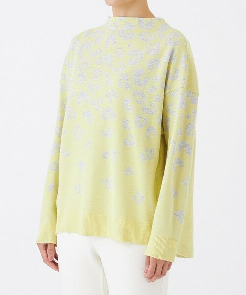 EVEX by KRIZIA  (大きいサイズ) / エヴェックス バイ クリツィア (オオキイサイズ) その他トップス | 【L】【カタログ掲載】【ウォッシャブル】パンサーグラデーションニットソー | 詳細6