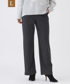 EVEX by KRIZIA  (大きいサイズ) / エヴェックス バイ クリツィア (オオキイサイズ) その他パンツ | 【L】【ベストセラー】【マシンウォッシャブル・保温性・吸湿発熱】デュアルウォームワイドパンツ