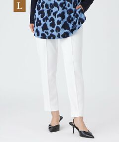 EVEX by KRIZIA  (大きいサイズ) / エヴェックス バイ クリツィア (オオキイサイズ) その他パンツ | 【L】【シーズンレスに活躍！】【マシンウォッシャブル】ダンボールニットピンタックパンツ