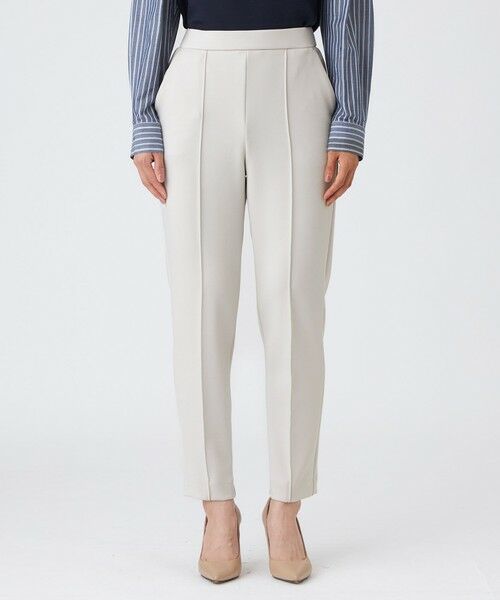 EVEX by KRIZIA (大きいサイズ) / エヴェックス バイ クリツィア (オオキイサイズ) その他パンツ | 【L】【シーズンレスに活躍!】【マシンウォッシャブル】ダンボールニットピンタックパンツ | 詳細5