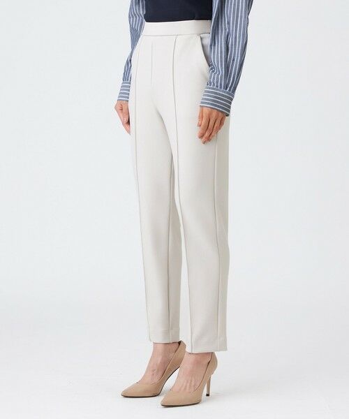 EVEX by KRIZIA (大きいサイズ) / エヴェックス バイ クリツィア (オオキイサイズ) その他パンツ | 【L】【シーズンレスに活躍!】【マシンウォッシャブル】ダンボールニットピンタックパンツ | 詳細6