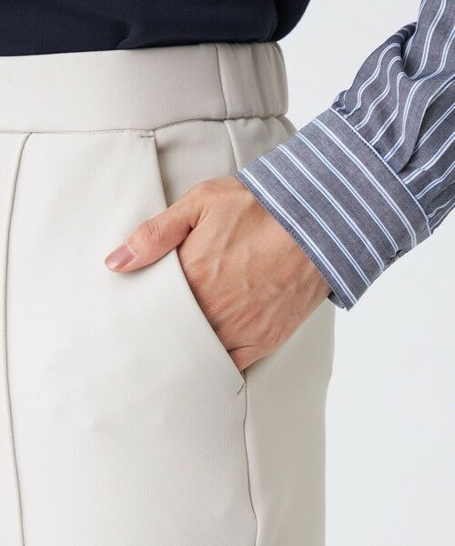 EVEX by KRIZIA (大きいサイズ) / エヴェックス バイ クリツィア (オオキイサイズ) その他パンツ | 【L】【シーズンレスに活躍!】【マシンウォッシャブル】ダンボールニットピンタックパンツ | 詳細8