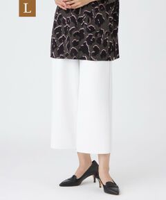 EVEX by KRIZIA  (大きいサイズ) / エヴェックス バイ クリツィア (オオキイサイズ) その他パンツ | 【L】【シーズンレスに活躍！】【マシンウォッシャブル】ダンボールニットワイドパンツ