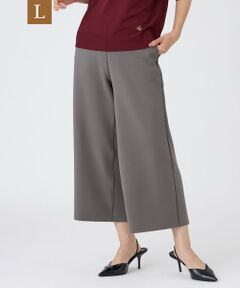 EVEX by KRIZIA  (大きいサイズ) / エヴェックス バイ クリツィア (オオキイサイズ) その他パンツ | 【L】【シーズンレスに活躍！】【マシンウォッシャブル】ダンボールニットワイドパンツ