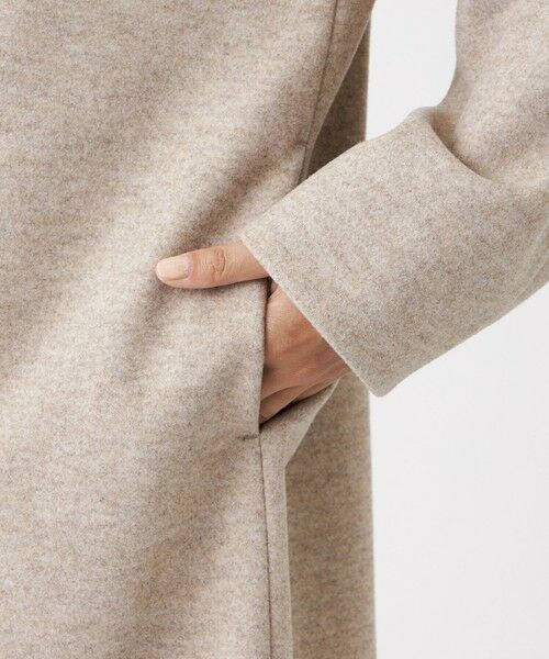 EVEX by KRIZIA  (大きいサイズ) / エヴェックス バイ クリツィア (オオキイサイズ) その他アウター | 【L】【カタログ掲載】【ウォッシャブル】ウールライクジャージ—ノーカラーコーディガン | 詳細7