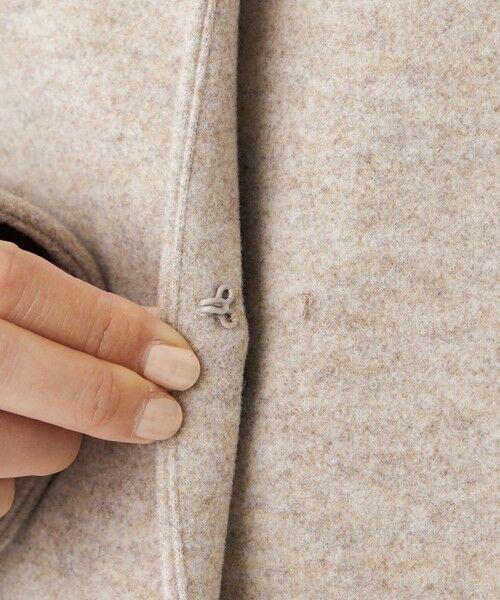 EVEX by KRIZIA  (大きいサイズ) / エヴェックス バイ クリツィア (オオキイサイズ) その他アウター | 【L】【カタログ掲載】【ウォッシャブル】ウールライクジャージ—ノーカラーコーディガン | 詳細8