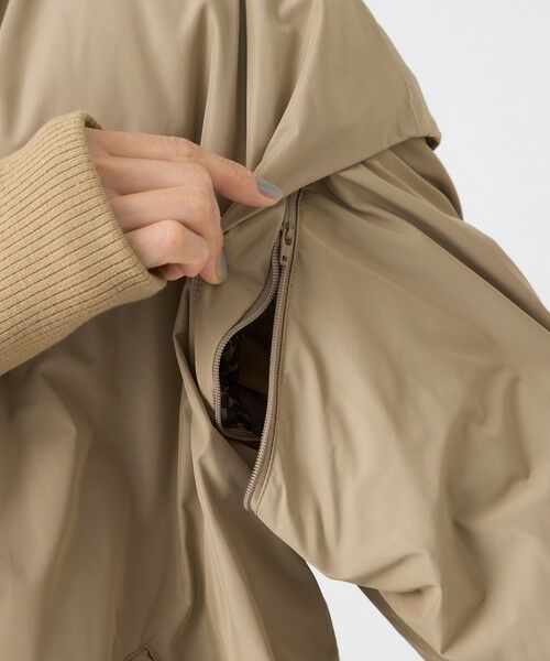 EVEX by KRIZIA  (大きいサイズ) / エヴェックス バイ クリツィア (オオキイサイズ) その他アウター | 【L】【SANYO Style EDITION掲載】【ウォッシャブル】2WAYスムースタフタダウンジャケット | 詳細8