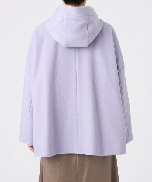 EVEX by KRIZIA  (大きいサイズ) / エヴェックス バイ クリツィア (オオキイサイズ) その他アウター | 【L】【SANYO Style EDITION掲載】ウールスーパービーバーフーデッドコート | 詳細7