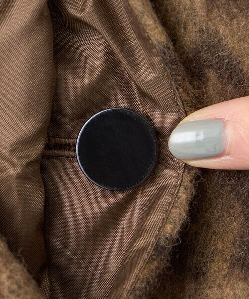 EVEX by KRIZIA  (大きいサイズ) / エヴェックス バイ クリツィア (オオキイサイズ) その他アウター | 【L】【カタログ掲載】ウールパンサージャカードフーデッドコート | 詳細6