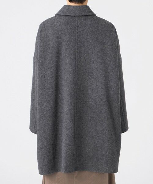 EVEX by KRIZIA  (大きいサイズ) / エヴェックス バイ クリツィア (オオキイサイズ) その他アウター | 【L】【SANYO Style EDITION掲載】ウールスーパービーバーステンカラーコート | 詳細5