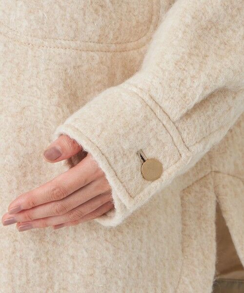 EVEX by KRIZIA  (大きいサイズ) / エヴェックス バイ クリツィア (オオキイサイズ) テーラードジャケット | 【L】【カタログ掲載】ラメスライバーシャツジャケット | 詳細6