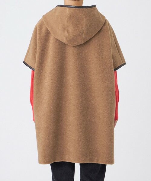 EVEX by KRIZIA  (大きいサイズ) / エヴェックス バイ クリツィア (オオキイサイズ) ベスト | 【L】【カタログ掲載】ウールライクニードルパンチケープジレ | 詳細4