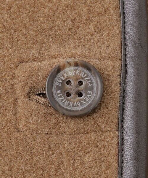 EVEX by KRIZIA  (大きいサイズ) / エヴェックス バイ クリツィア (オオキイサイズ) ベスト | 【L】【カタログ掲載】ウールライクニードルパンチケープジレ | 詳細8