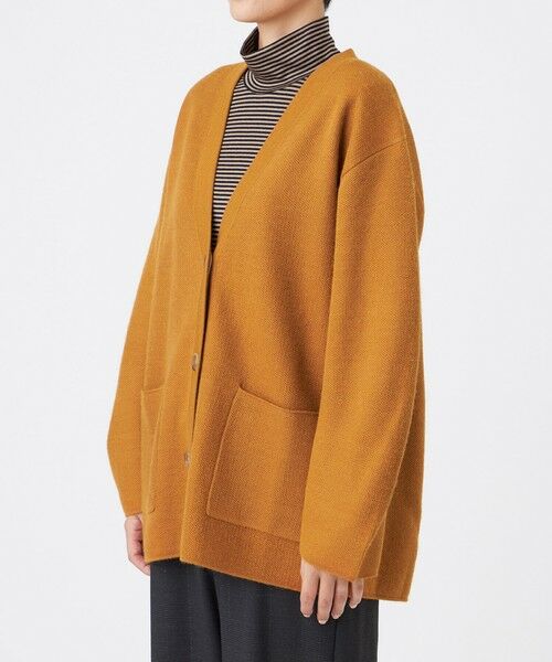 EVEX by KRIZIA  (大きいサイズ) / エヴェックス バイ クリツィア (オオキイサイズ) その他トップス | 【L】【カタログ掲載】【ウォッシャブル】ブライトニットVネックカーディガン | 詳細5