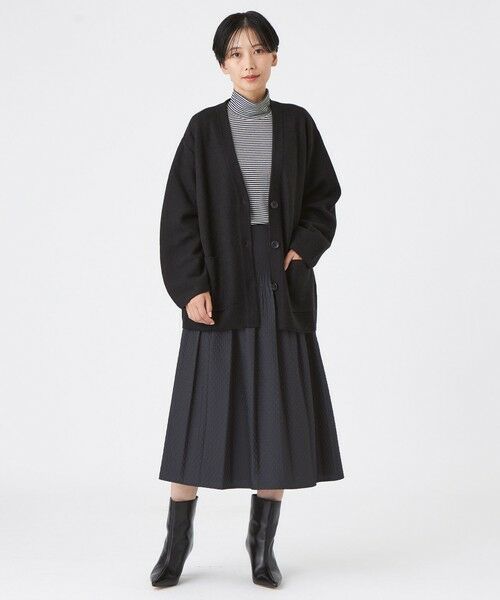 EVEX by KRIZIA  (大きいサイズ) / エヴェックス バイ クリツィア (オオキイサイズ) その他トップス | 【L】【カタログ掲載】【ウォッシャブル】ブライトニットVネックカーディガン | 詳細2