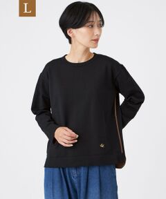 EVEX by KRIZIA  (大きいサイズ) / エヴェックス バイ クリツィア (オオキイサイズ) その他トップス | 【L】【100回洗える】【カタログ掲載】テックスブリッドニットプルオーバー