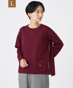 EVEX by KRIZIA  (大きいサイズ) / エヴェックス バイ クリツィア (オオキイサイズ) その他トップス | 【L】【100回洗える】【カタログ掲載】テックスブリッドニットプルオーバー