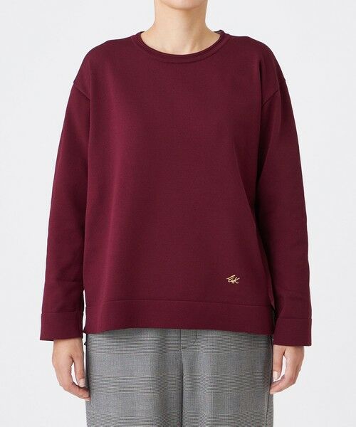 EVEX by KRIZIA  (大きいサイズ) / エヴェックス バイ クリツィア (オオキイサイズ) その他トップス | 【L】【100回洗える】【カタログ掲載】テックスブリッドニットプルオーバー | 詳細4