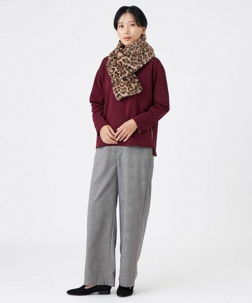 EVEX by KRIZIA  (大きいサイズ) / エヴェックス バイ クリツィア (オオキイサイズ) その他トップス | 【L】【100回洗える】【カタログ掲載】テックスブリッドニットプルオーバー | 詳細2