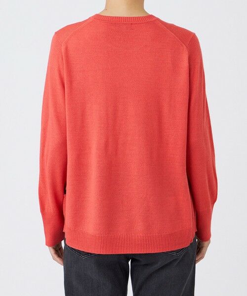 EVEX by KRIZIA  (大きいサイズ) / エヴェックス バイ クリツィア (オオキイサイズ) その他トップス | 【L】【カタログ掲載】【ウォッシャブル】イニシャルタイガーインターシャニットプルオーバー | 詳細5