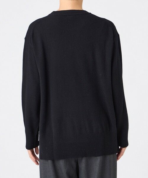 EVEX by KRIZIA  (大きいサイズ) / エヴェックス バイ クリツィア (オオキイサイズ) その他トップス | 【L】【カタログ掲載】【ウォッシャブル】ウルフインターシャニットプルオーバー | 詳細4